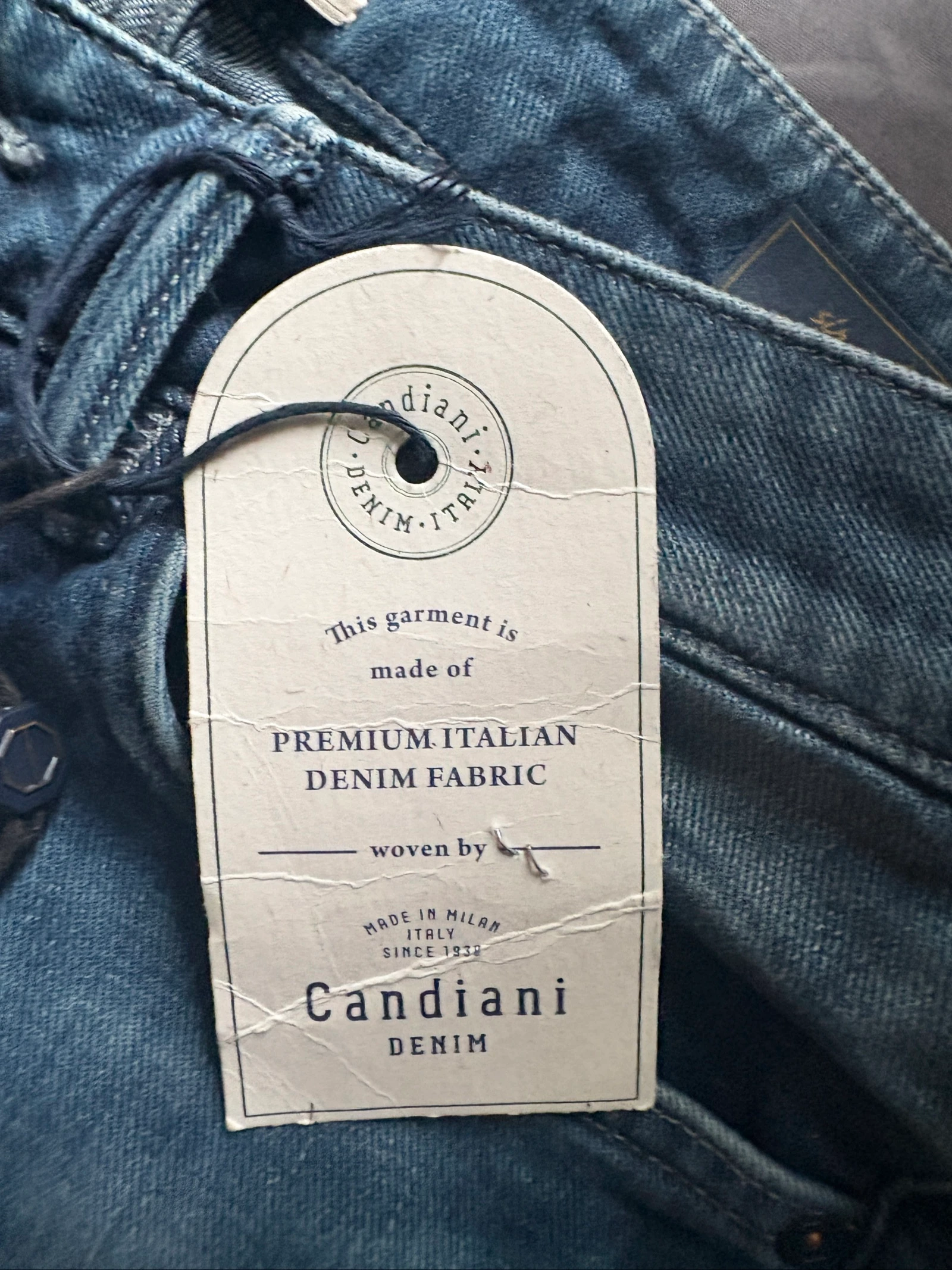 Jeans masculino Dstrezzed Sir B Tapered Fit - Candiani Denim - W30 L34 – photo 6